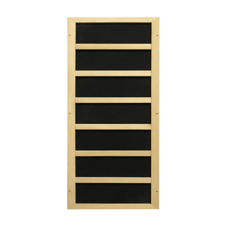 Dynamic Infrared Serenity Dual Tech 2 Person Bluetooth Compatible FAR Infrared Hemlock Sauna
