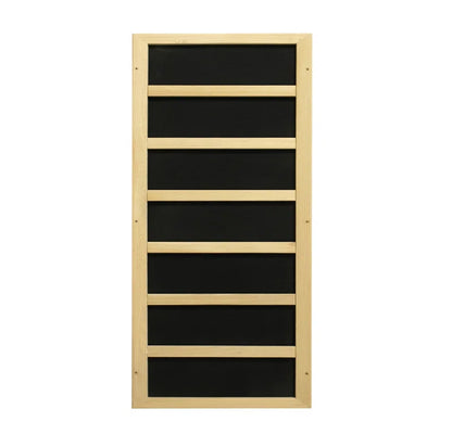 Dynamic Infrared Serenity Dual Tech 2 Person Bluetooth Compatible FAR Infrared Hemlock Sauna