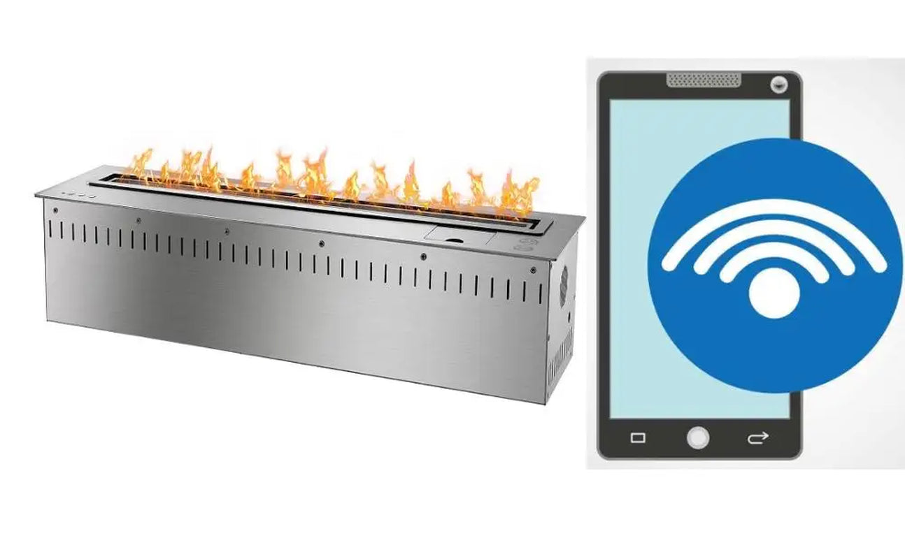 Inno-Fire 60 Inch 150 Cm Automatic Ethanol Fireplace Heaters Fireplaces