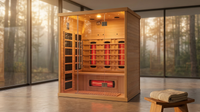Solvana RadiantCore Infrared Sauna Cabin — Lifestyle