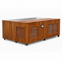 Cold Plunge Tub Built for Daily Recovery, 304 Stainless Steel Basin, Cedar Cabinet, Multi-Stage Filtration