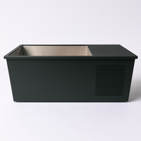 Cold Plunge Tub Built for Rapid Recovery, 316L Steel Basin, Integrated Chiller, Whisper-Quiet Operation